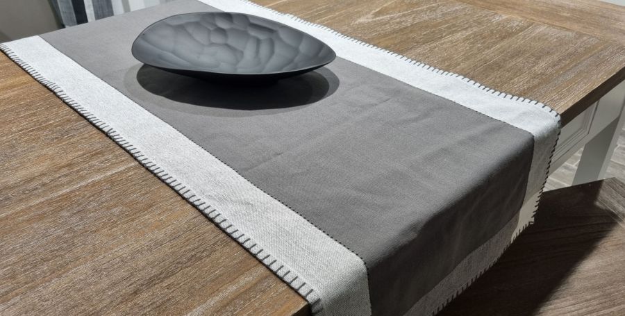 Ambiente Haus Grey Shades Table Runner 45x150cm