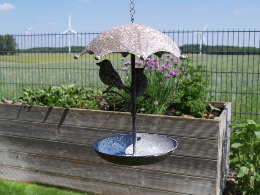 Ambiente Haus Hanging Bird Bath - Round