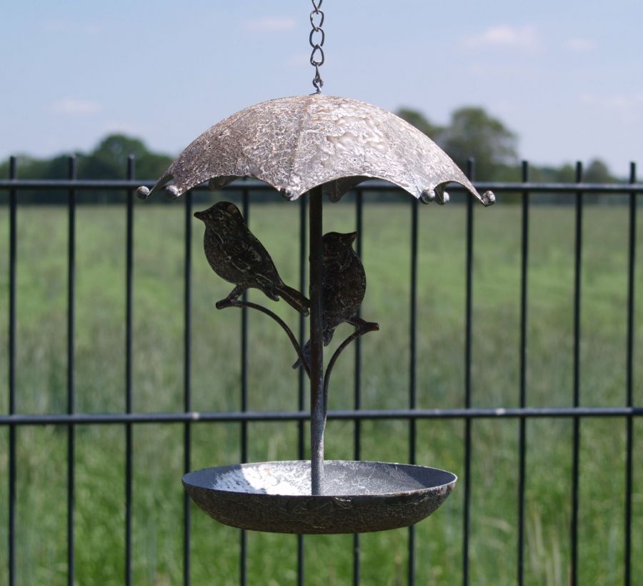 Ambiente Haus Hanging Bird Bath - Round