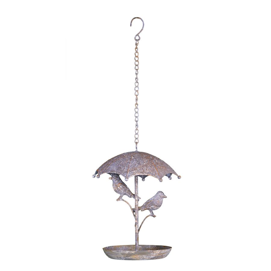 ambiente haus Hanging Bird Bath - round