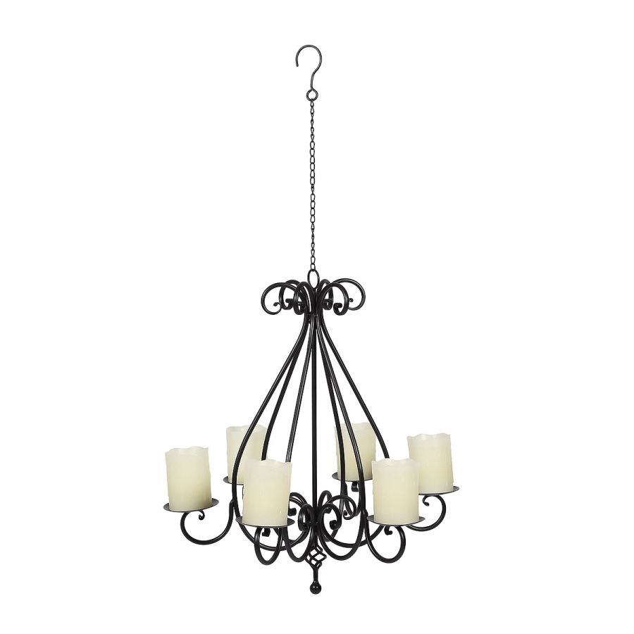 ambiente haus Hanging Candleabra - Black