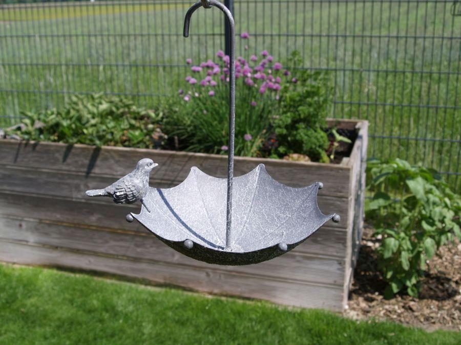 Ambiente Haus Hanging Umbrella Bird Feeder