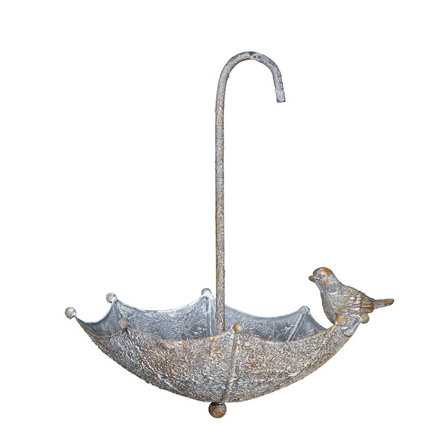 ambiente haus Hanging Umbrella Bird Feeder