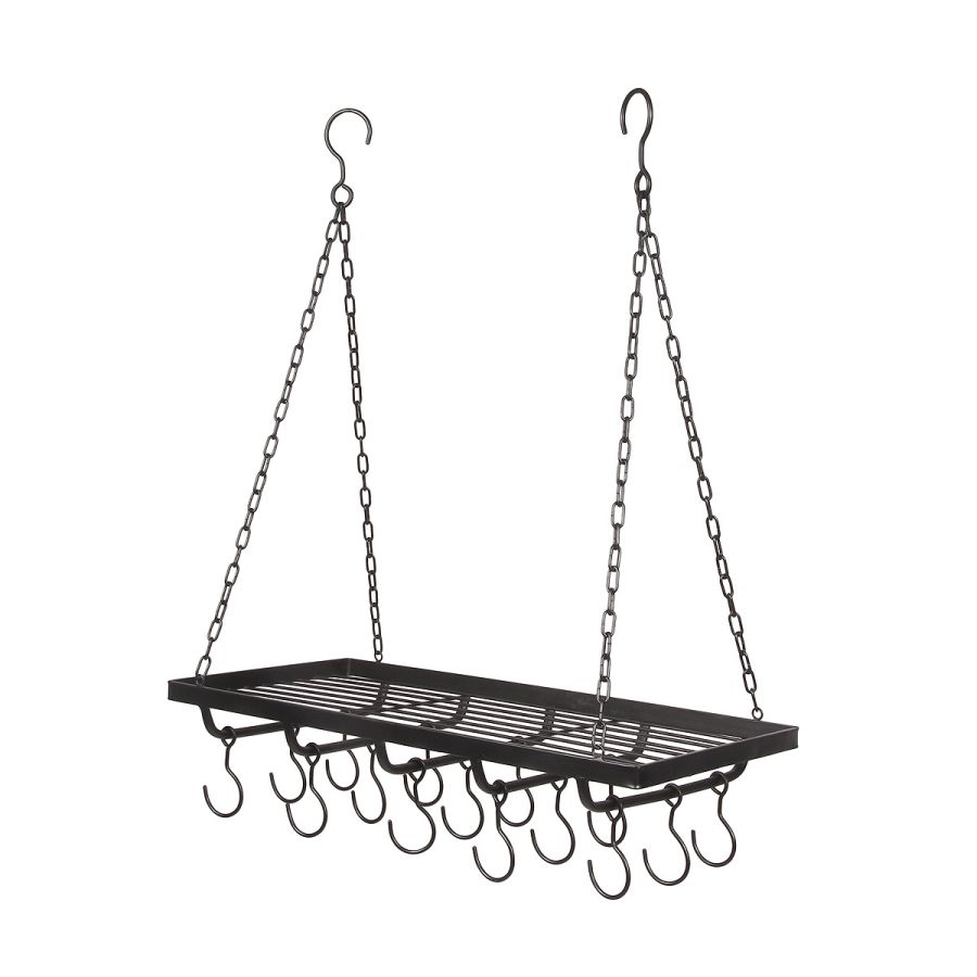 ambiente haus Iron Pan Hanger - Black 60cm