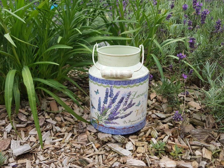 Ambiente Haus Lavender Milk Churn