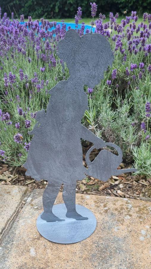 Ambiente Haus Metal Figures - Girl & Boy 45cm