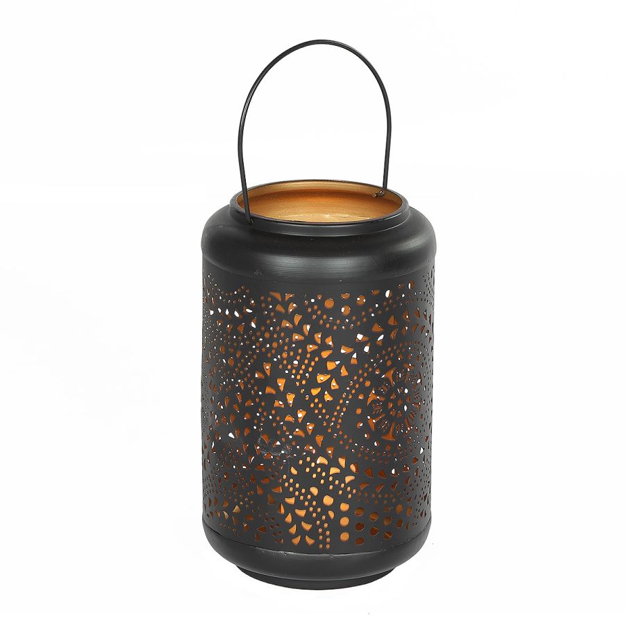 ambiente haus Metal lantern in black (H) 48cm
