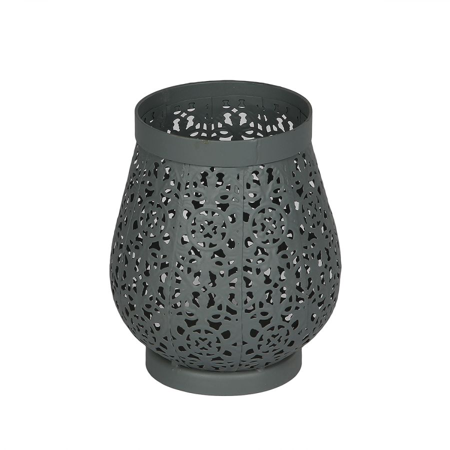 ambiente haus Metal latern in grey (H) 16cm