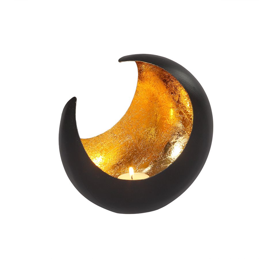 ambiente haus Moon T-Light Holder (H) 19cm