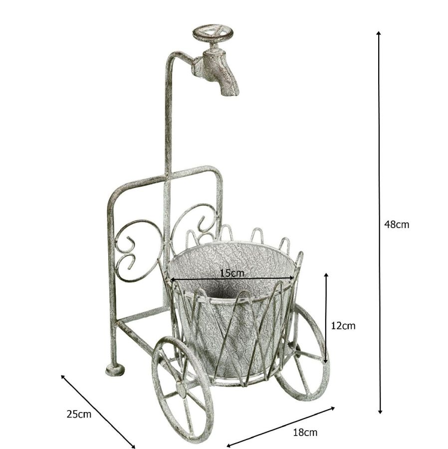 Ambiente Haus Plant Pot With Tap