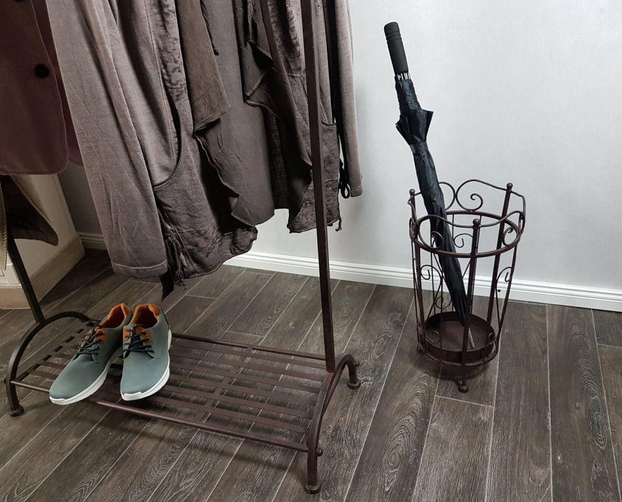 Ambiente Haus Round Umberella Stand - Antq Brown