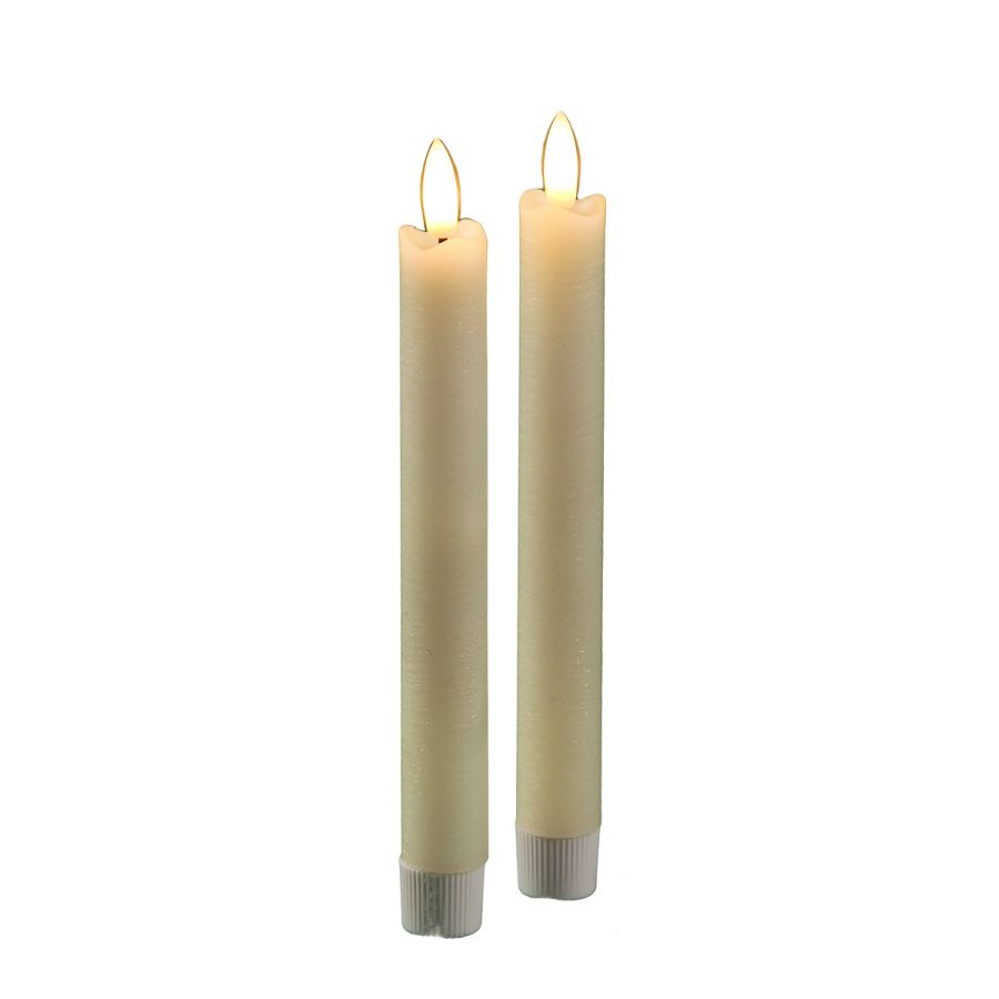 ambiente haus S/2 LED Tapered Candle 20cm (RC 51018)