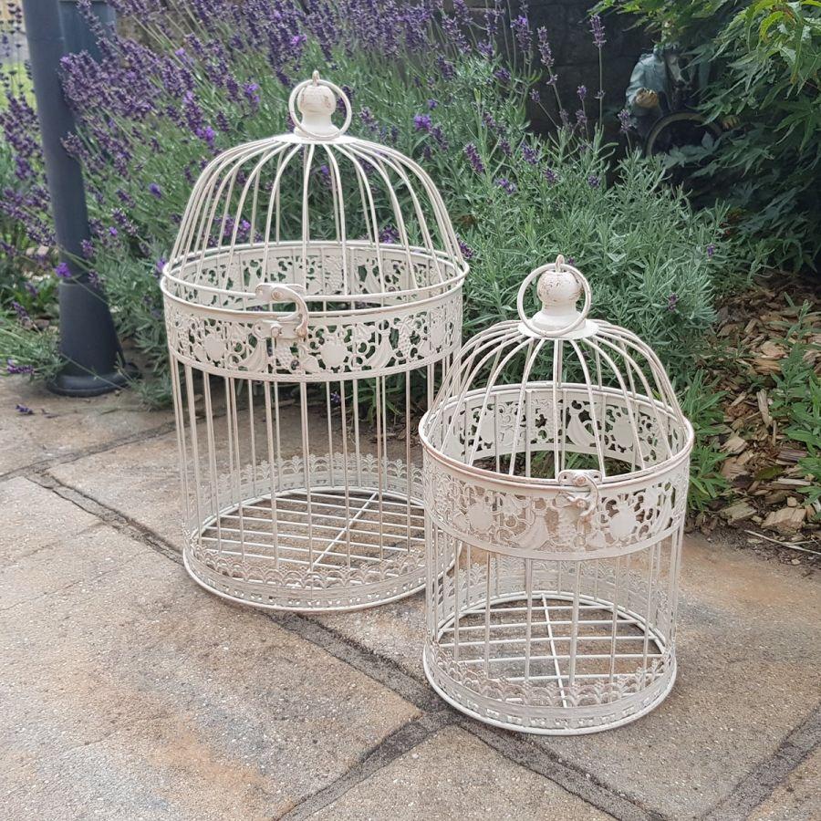 Ambiente Haus Set Of 2 Bird Cages