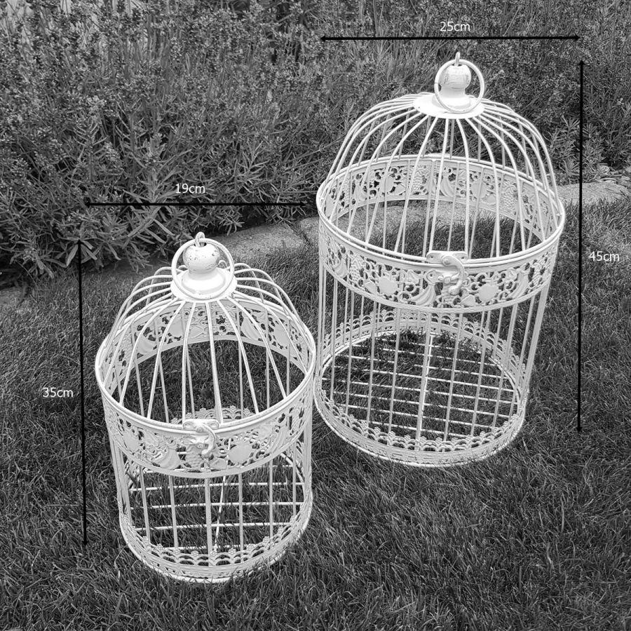 Ambiente Haus Set Of 2 Bird Cages