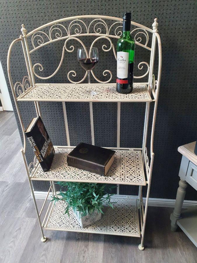 Ambiente Haus Shelf With 3 Tiers - Antq White