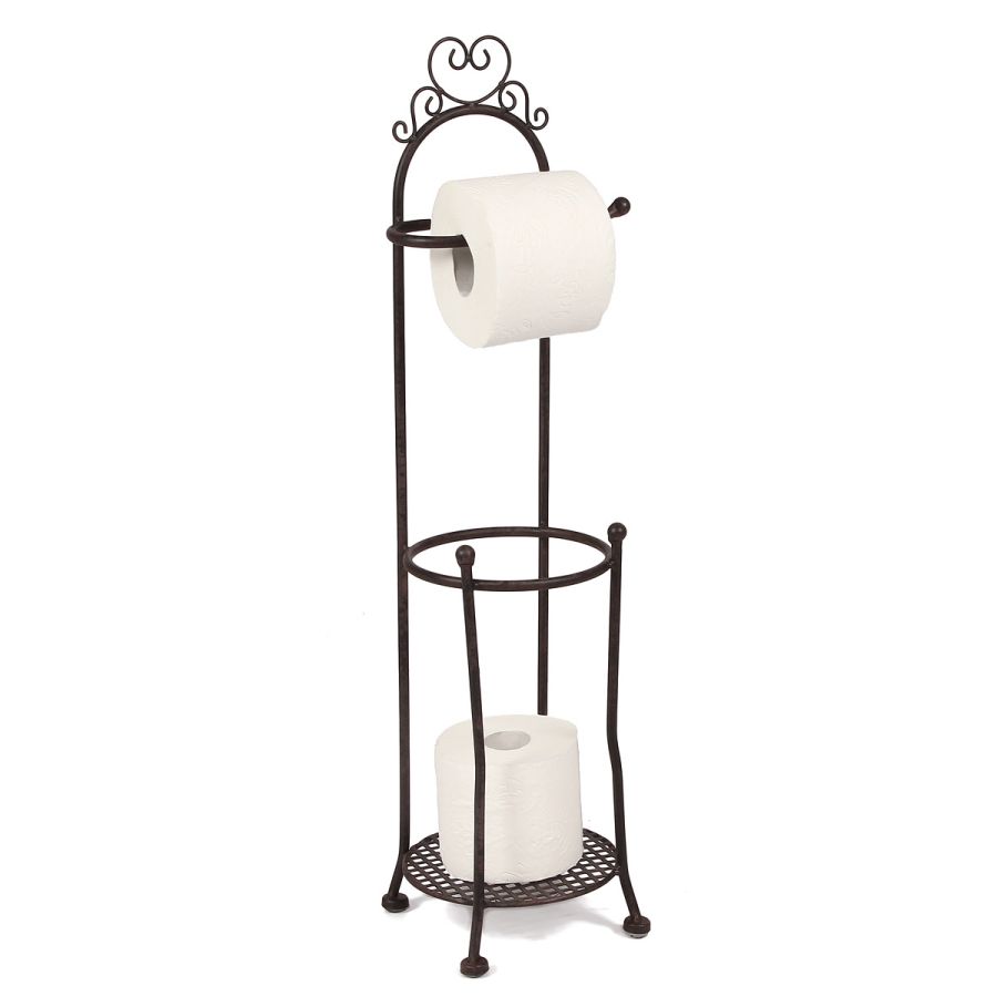 ambiente haus Toilet Roll Holder - Antq Brown