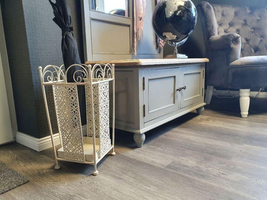 Ambiente Haus Umberella Stand - Antq White Sq