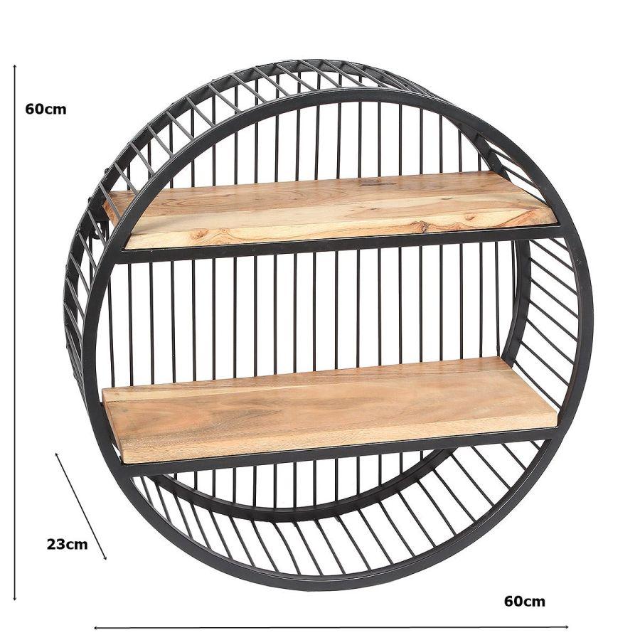 Ambiente Haus Urban Round Wall Shlef
