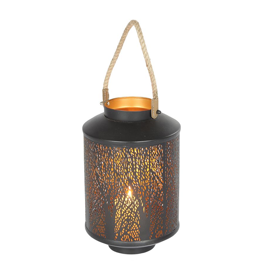 ambiente haus Forest design lantern with Rope (H) 50cm