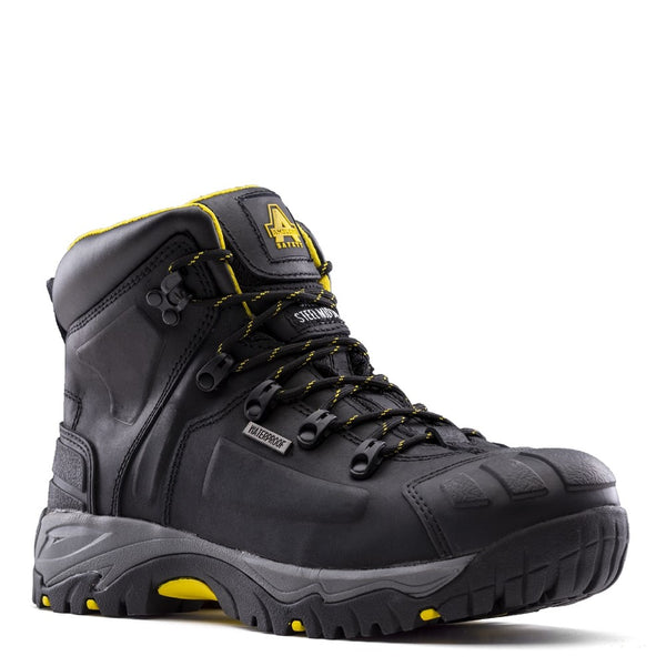 amblers AS803 Broad S3 SRC Waterproof Wide Fit Safety Boots