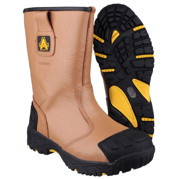 Amblers FS143 Waterproof S3 SRC Safety Rigger Boots