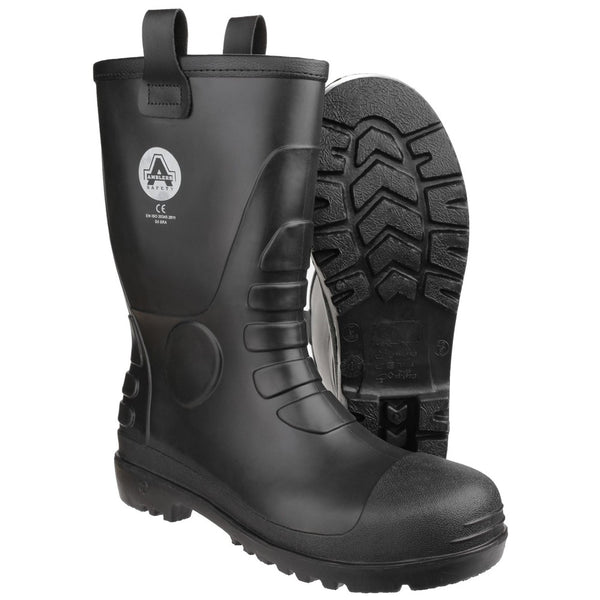 Amblers FS90 Waterproof S5 SRA PVC Safety Rigger Boots