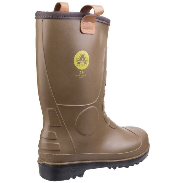 Amblers FS95 Waterproof S5 SRA PVC Safety Rigger Boots