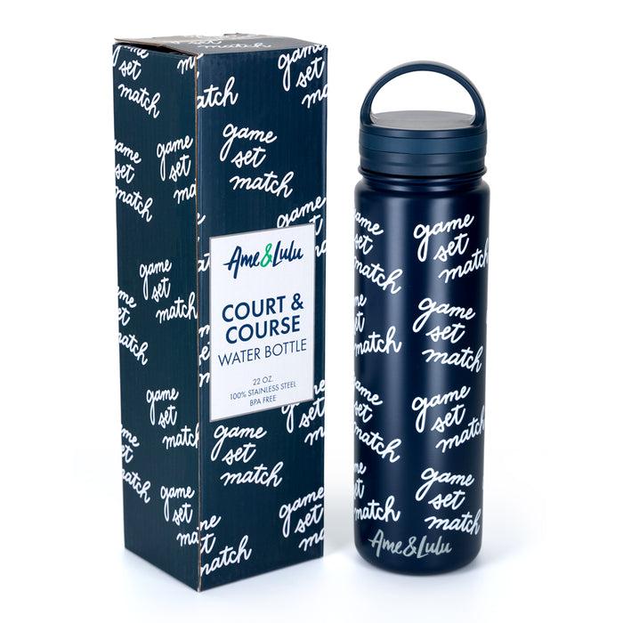 Ame & Lulu Court & Course Water Bottle