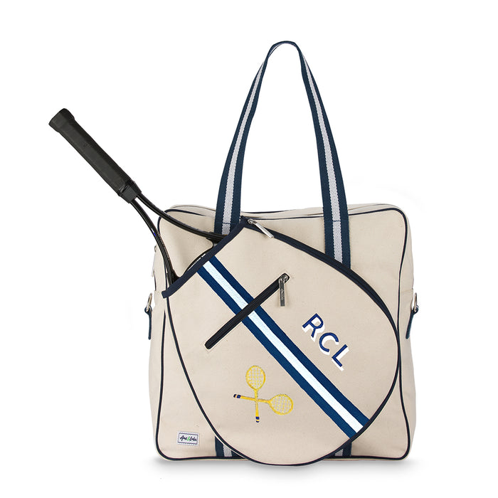 Ame & Lulu Hand Painted Hamptons Tour Bag