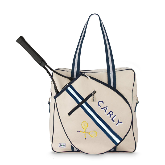 ame & lulu Hand Painted Hamptons Tour Bag