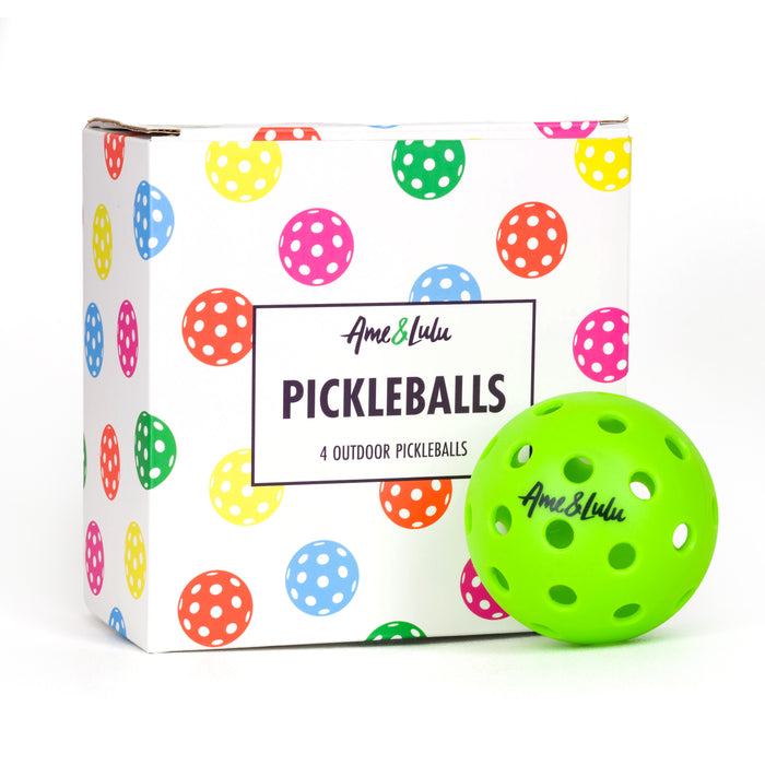 ame & lulu Pickleballs - Set of 4