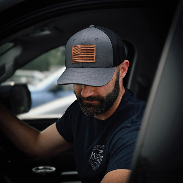 American Bench Craft American Flag Hat