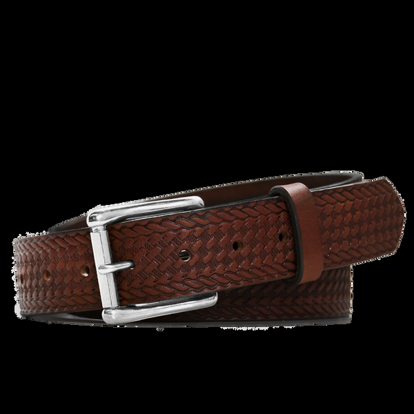 American Bench Craft Basket Weave Belt - 1.5"