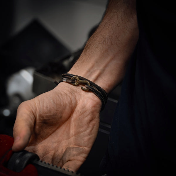 American Bench Craft Bootlegger Wrap Bracelet
