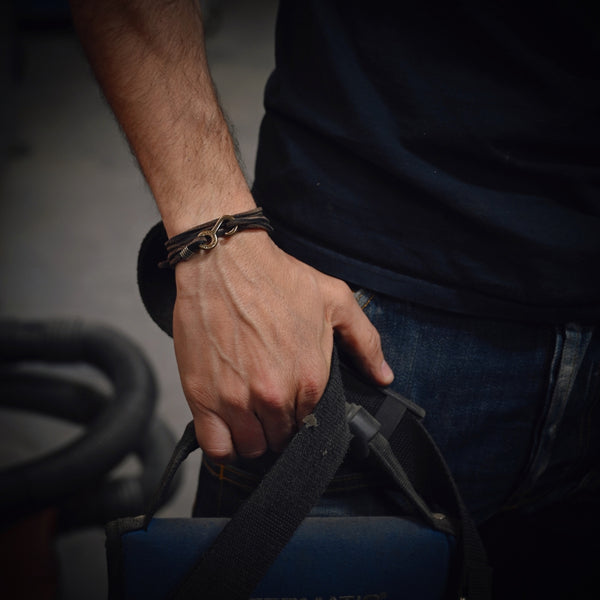 American Bench Craft Bootlegger Wrap Bracelet
