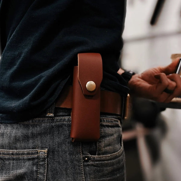 American Bench Craft Buck Knife Sheath