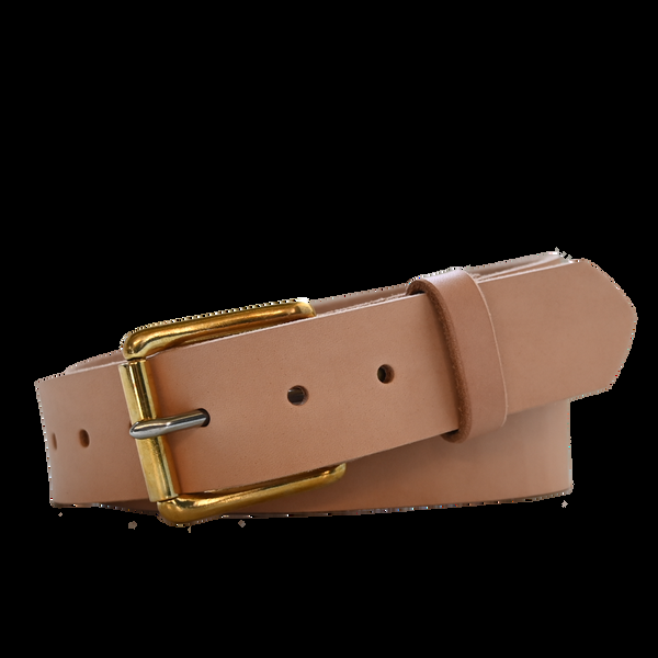 american bench craft Natural Leather Belt - 1.5"