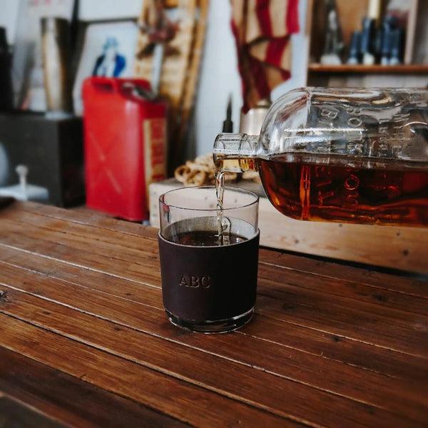 American Bench Craft Whiskey Glass Sleeve