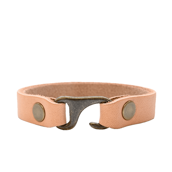 american bench craft Natural Leather Clasp Bracelet