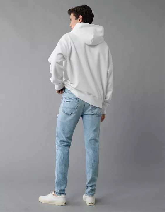 American Eagle AE AirFlex+ TENCEL™ Fibers Patched Athletic Skinny Jean
