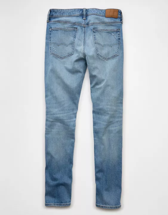 American Eagle AE AirFlex+ TENCEL™ Fibers Patched Athletic Skinny Jean