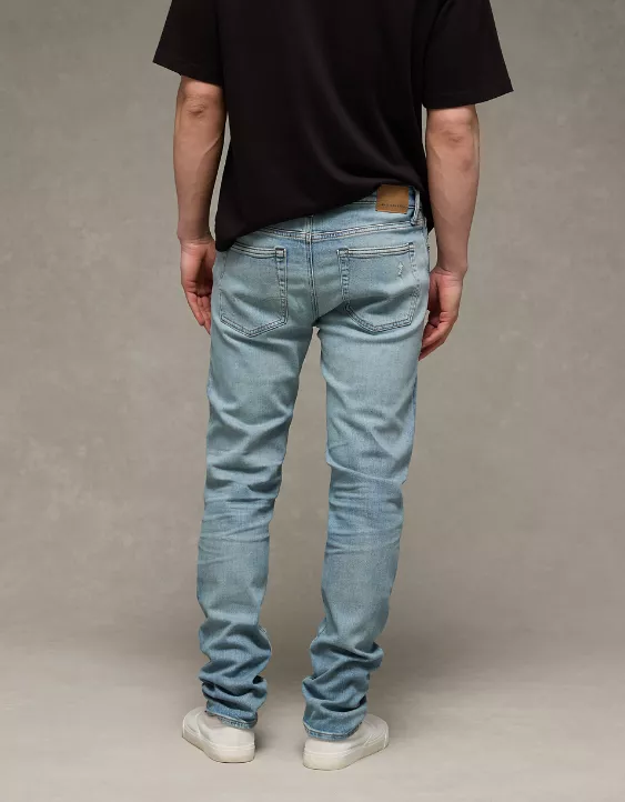 American Eagle AE AirFlex+ TENCEL™ Fibers Patched Slim Jean