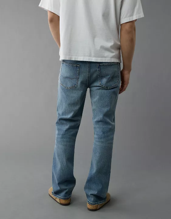 American Eagle AE EasyFlex Patched Slim Bootcut Jean