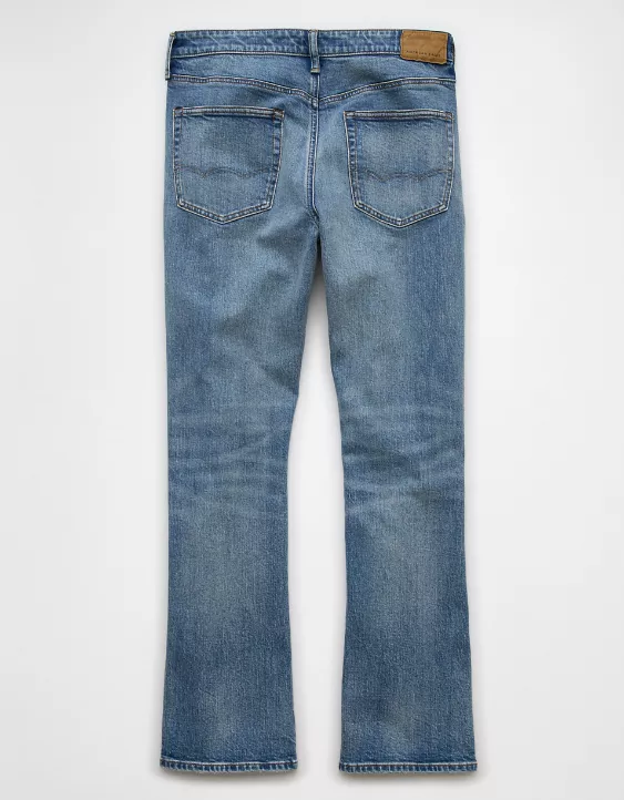 American Eagle AE EasyFlex Patched Slim Bootcut Jean
