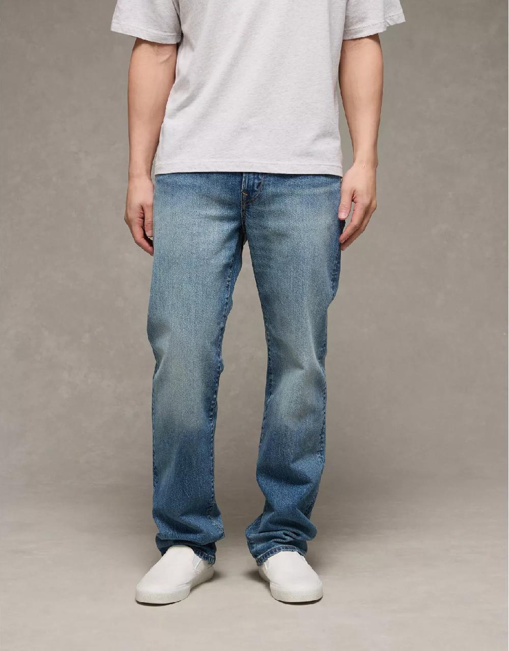 american eagle AE EasyFlex +TENCEL™ Fibers Relaxed Straight Jean
