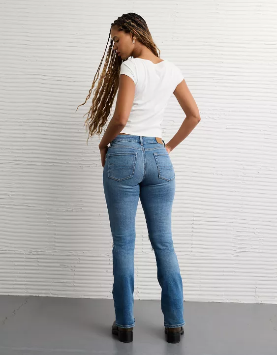 American Eagle AE Next Level Curvy Ripped High-Waisted Skinny Kick Jean