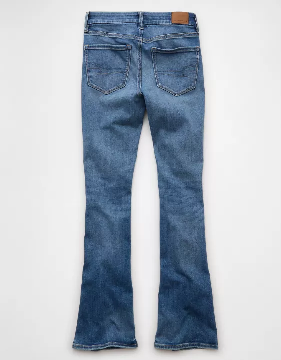 American Eagle AE Next Level Curvy Ripped High-Waisted Skinny Kick Jean