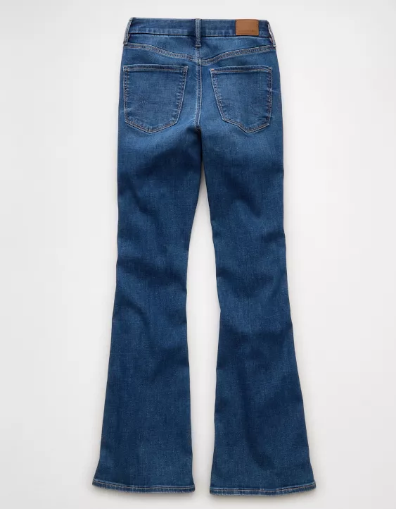 American Eagle AE Next Level Curvy Super High-Waisted Flare Jean