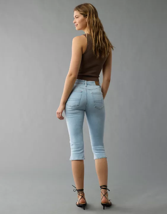 American Eagle AE Next Level High-Waisted Capri Jean