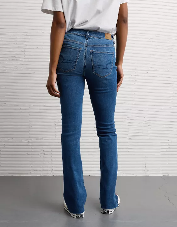 American Eagle AE Next Level High-Waisted Skinny Kick Jean